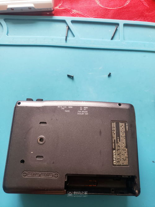 愛華js415磁帶隨身聽拆機打理換電容復活 附電路手冊