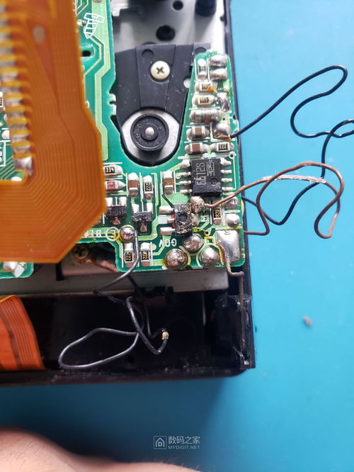愛華js415磁帶隨身聽拆機打理換電容復活 附電路手冊